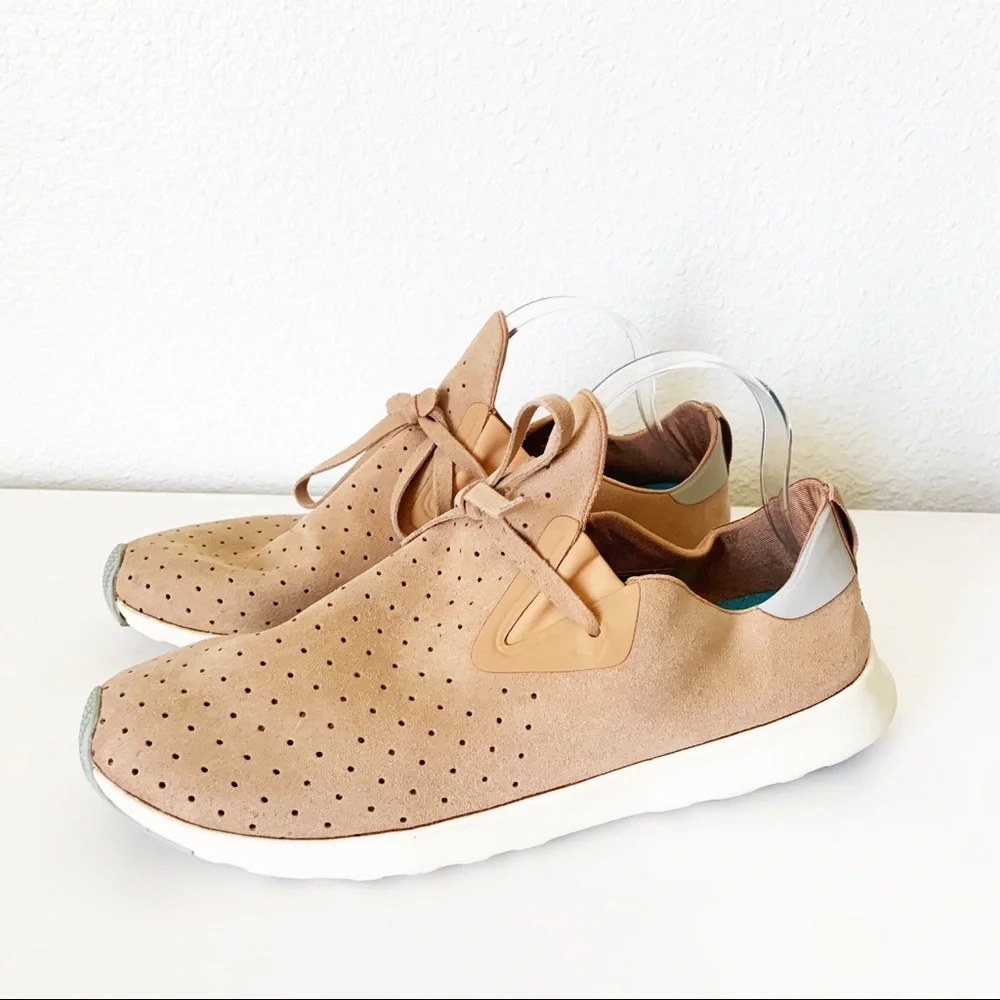 Native Shoes Apollo Neutral Almond / Beige Casual Sneaker Woman's Size 11 - Picture 8 of 8